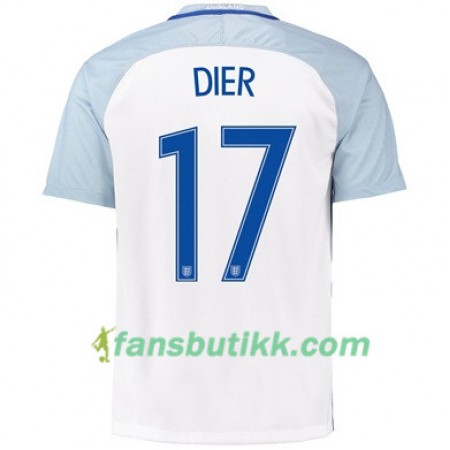 Fotballdrakt England DIER Hjemmetrøye Euro 2016