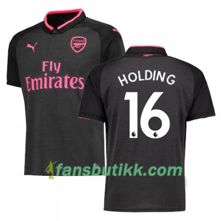 Fotballdrakt Arsenal HOLDING 16 Tredjetrøye 2017-2018 Kortermet