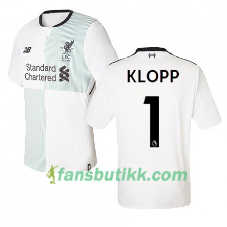 Fotballdrakt Liverpool KLOPP 1 Bortetrøye 2017-2018 Kortermet
