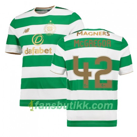 Fotballdrakt Celtic FC CALLUM McGREGOR Hjemmetrøye 2017-2018 Kortermet