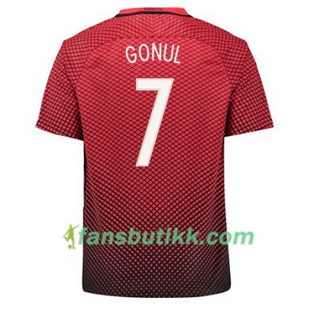 Fotballdrakt Tyrkia GOKHAN GONOL Hjemmetrøye Euro 2016