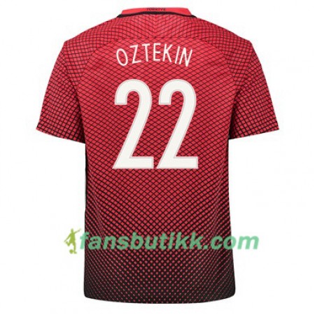 Fotballdrakt Tyrkia YASIN OZTEKIN Hjemmetrøye Euro 2016