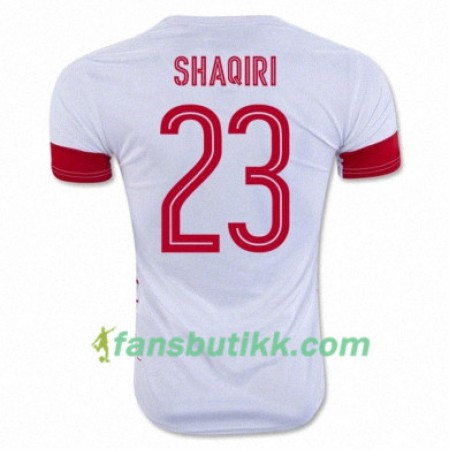 Fotballdrakt Sveits XHERDAN SHAQIRI Bortetrøye Euro 2016