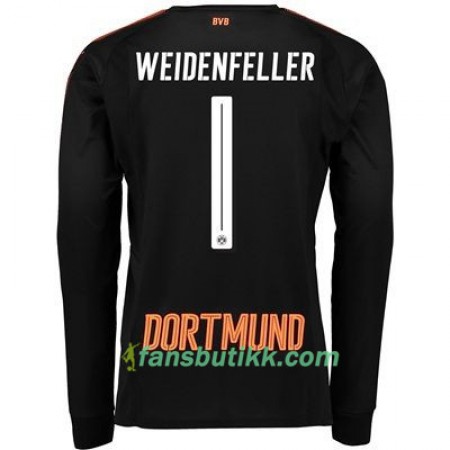 Fotballdrakt Borussia Dortmund Keeper Roman Weidenfeller 1 Hjemmetrøye 2017-2018 Langermet