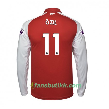 Fotballdrakt Arsenal Mesut Ozil 11 Hjemmetrøye 2017-2018 Langermet