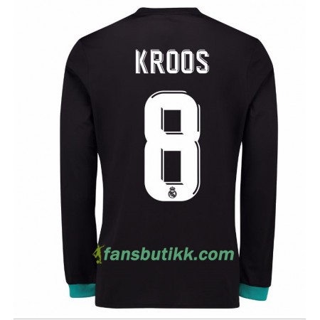 Fotballdrakt Real Madrid Toni Kroos 8 Bortetrøye 2017-2018 Langermet