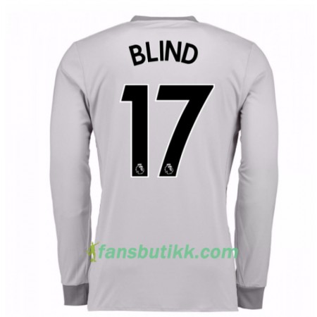 Fotballdrakt Manchester United Daley Blind 17 Tredjetrøye 2017-2018 Langermet