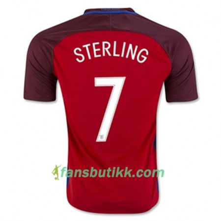 Fotballdrakt England STERLING Bortetrøye 2016/17 Kortermet