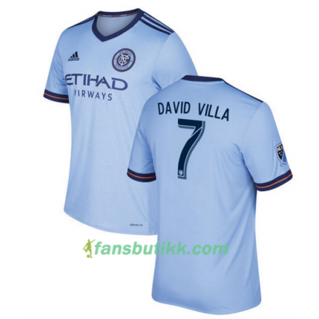 Fotballdrakt New York City FC  David Villa 7 Hjemmetrøye 2017-2018 Kortermet