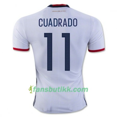 Fotballdrakt Colombia CUADRADO Hjemmetrøye 2016/17 Kortermet