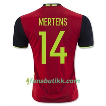 Fotballdrakt Belgia MERTENS Hjemmetrøye Euro 2016