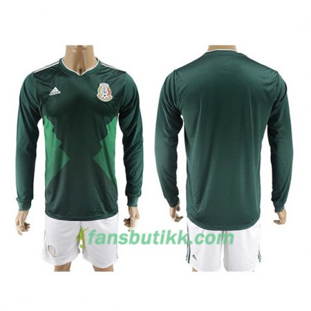 Fotballdrakt Mexico Hjemmetrøye 2017-2018 Langermet