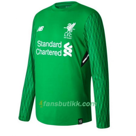 Fotballdrakt Liverpool Keeper Hjemmetrøye 2017-2018 Langermet