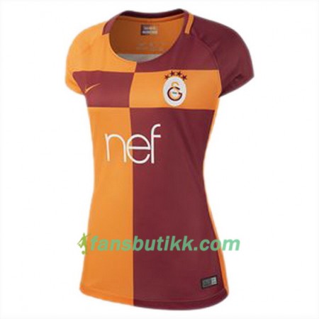 Fotballdrakt Galatasaray SK Dame Hjemmetrøye 2017-2018 Kortermet