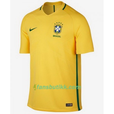 Fotballdrakt Brasil Hjemmetrøye 2016/17 Kortermet