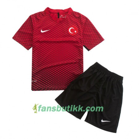 Fotballdrakt Tyrkia Barn Hjemmetrøye 2016/17 Kortermet
