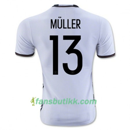 Fotballdrakt Tyskland MULLER Hjemmetrøye Euro 2016