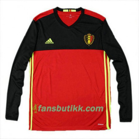 Fotballdrakt Belgia Hjemmetrøye Euro 2016 Langermet