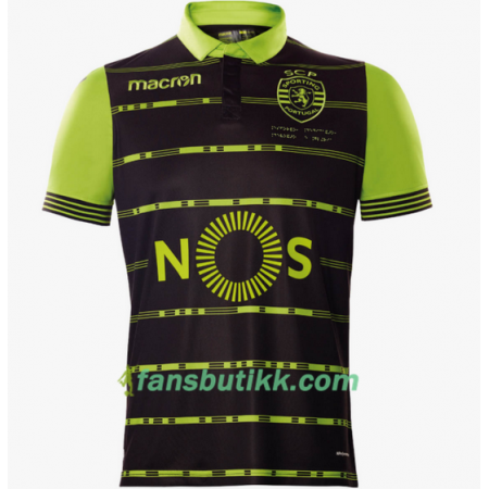 Fotballdrakt Sporting Bortetrøye 2017-2018 Kortermet