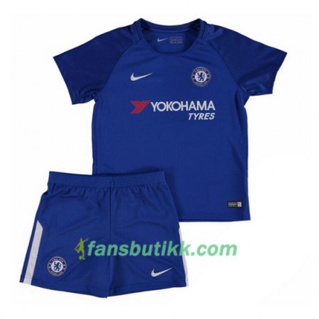 Fotballdrakt Chelsea Barn Hjemmetrøye 2017-2018 Kortermet