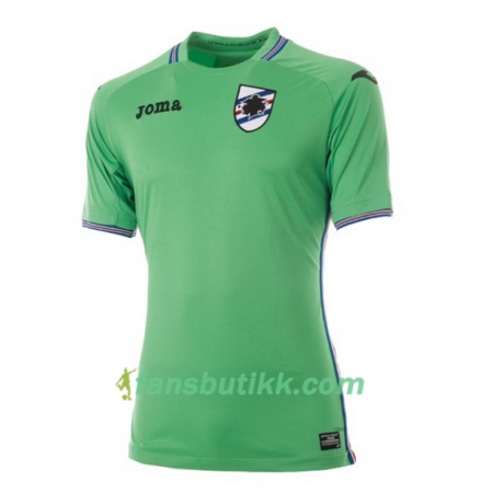 Fotballdrakt Sampdoria Keeper trøye 2017-2018 Kortermet