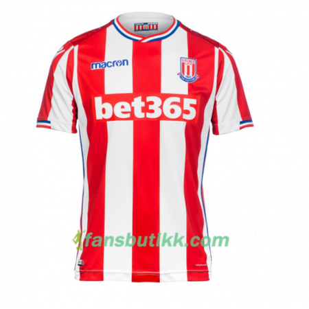 Fotballdrakt Stoke City Hjemmetrøye 2017-2018 Kortermet