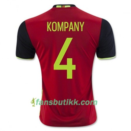 Fotballdrakt Belgia KOMPANY Hjemmetrøye Euro 2016