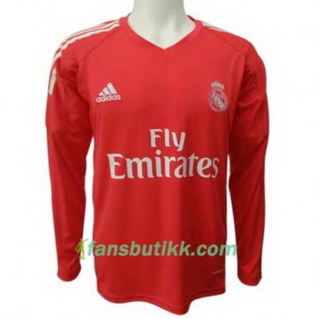 Fotballdrakt Real Madrid Keeper Bortetrøye 2017-2018 Langermet