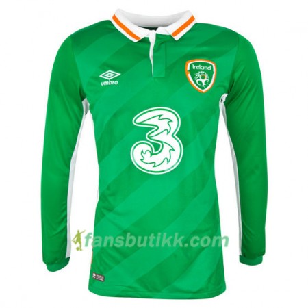 Fotballdrakt Irland Hjemmetrøye Euro 2016 Langermet