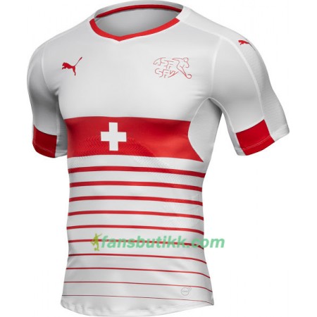 Fotballdrakt Sveits Bortetrøye Euro 2016