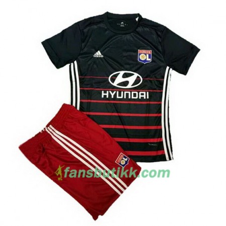 Fotballdrakt Olympique Lyonnais Barn Bortetrøye 2017-2018 Kortermet