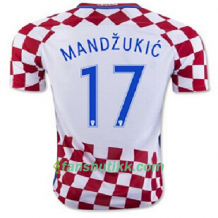 Fotballdrakt Kroatia MANDZUKIC Hjemmetrøye Euro 2016