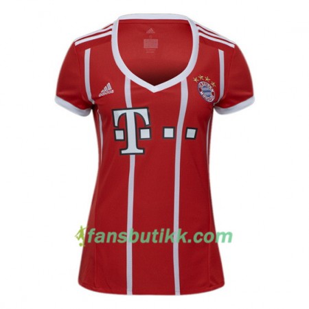 Fotballdrakt FC Bayern München Dame Hjemmetrøye 2017-2018 Kortermet
