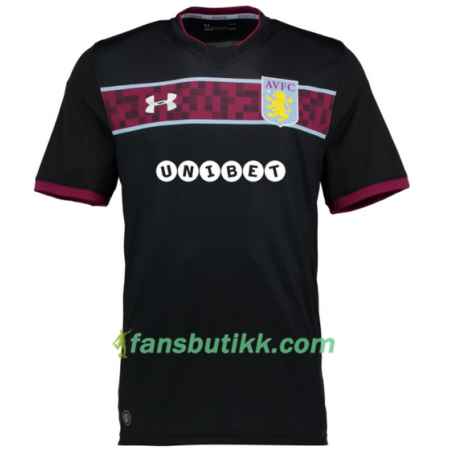 Fotballdrakt Aston Villa Bortetrøye 2017-2018 Kortermet