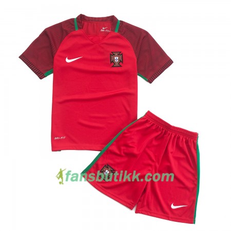 Fotballdrakt Portugal Barn Hjemmetrøye Euro 2016
