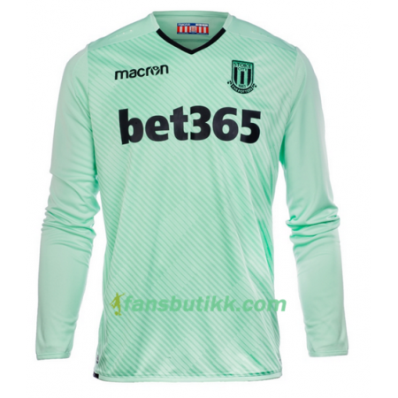 Fotballdrakt Stoke City Keeper Bortetrøye 2017-2018 Langermet