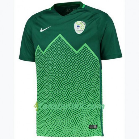 Fotballdrakt Slovenia Bortetrøye 2016/17 Kortermet