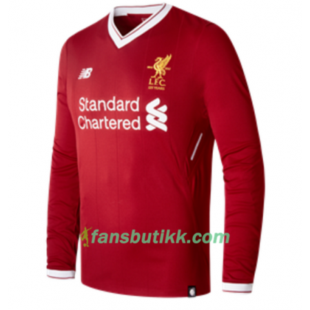 Fotballdrakt Liverpool Hjemmetrøye 2017-2018 Langermet