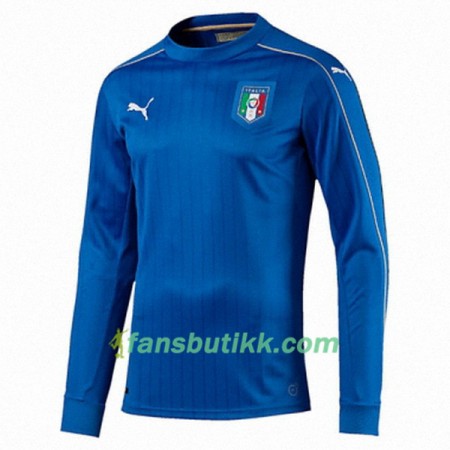 Fotballdrakt Italia Hjemmetrøye Euro 2016 Langermet