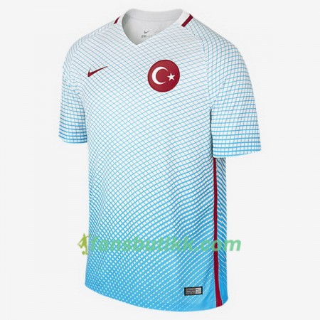 Fotballdrakt Tyrkia Bortetrøye Euro 2016