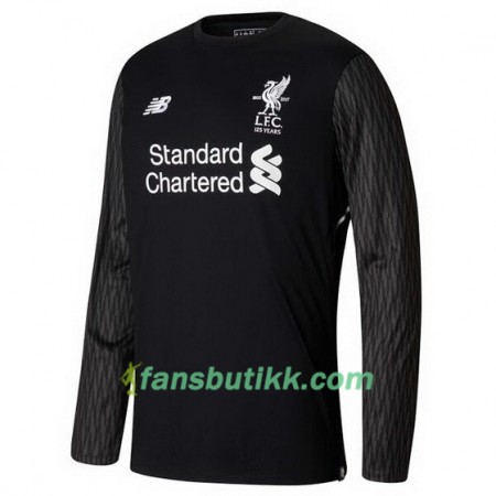 Fotballdrakt Liverpool Keeper Bortetrøye 2017-2018 Langermet