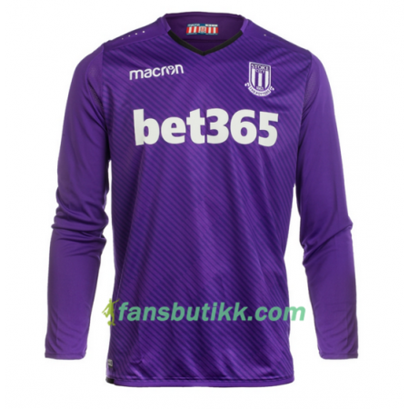 Fotballdrakt Stoke City Keeper Hjemmetrøye 2017-2018 Langermet