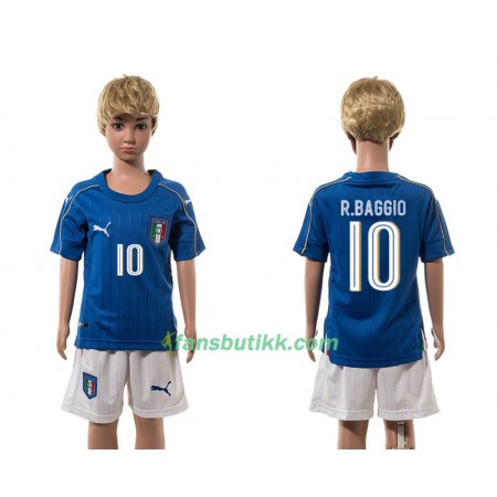 Fotballdrakt Italia Verratti 10 Barn Hjemmetrøye 2016 Kortermet