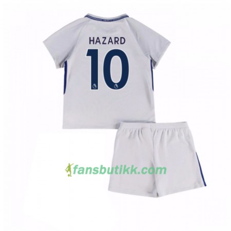 Fotballdrakt Chelsea Eden Hazard 10 Barn Bortetrøye 2017-2018 Kortermet