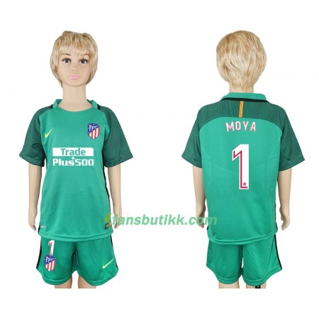 Fotballdrakt Atlético Madrid  Miguel Angel Moya 1 Keeper Barn Hjemmetrøye 2017-2018 Kortermet