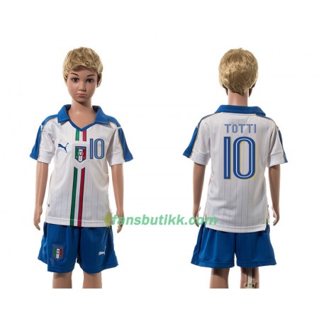 Fotballdrakt Italia Verratti 10 Barn Bortetrøye 2016 Kortermet