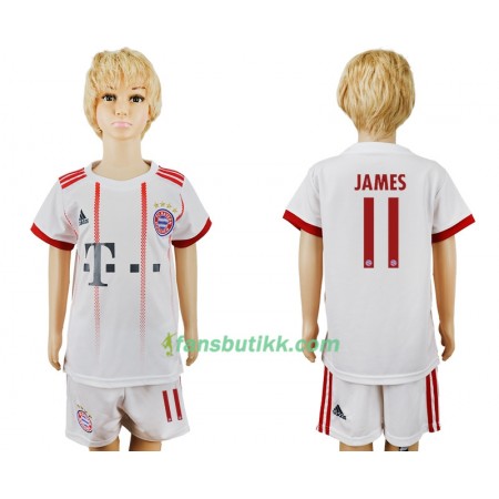 Fotballdrakt FC Bayern München James Rodriguez 11 Barn Tredjetrøye 2017-2018 Kortermet